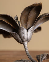 Italian Silver-Plated Flower Petal Ashtray #1, 1950's