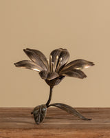 Italian Brass Flower Petal Ashtray, 1950's