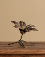 Italian Brass Flower Petal Ashtray, 1950's