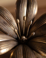 Italian Brass Flower Petal Ashtray, 1950's