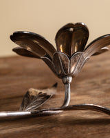 Italian Silver-Plated Flower Petal Ashtray #3, 1950's