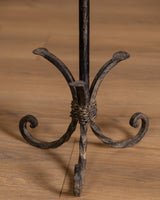 Wrought Iron Floor Ashtray Stand, Spain, Early 20th Century