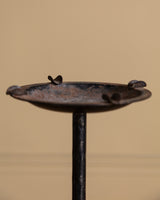 Wrought Iron Floor Ashtray Stand, Spain, Early 20th Century