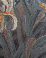 Blue and White Iris Still Life Oil Painting, American, Early 20th Century