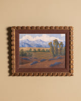Desert Valley Landscape by A. Phillips, American, Mid 20th Century