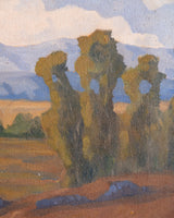 Desert Valley Landscape by A. Phillips, American, Mid 20th Century