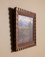 Desert Valley Landscape by A. Phillips, American, Mid 20th Century
