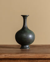 Gousho Bronze Bottle Vase, Takaoka Japan, Early 20th Century