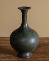Gousho Bronze Bottle Vase, Takaoka Japan, Early 20th Century