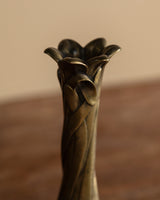 Art Nouveau Brass Bud Vase, France, 1900's