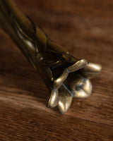Art Nouveau Brass Bud Vase, France, 1900's