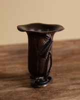 Bronze Art Nouveau Lily Vase, Japan, 1900's