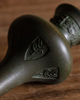 Bronze Crane-Neck Vase, Japan, Early 20th Century