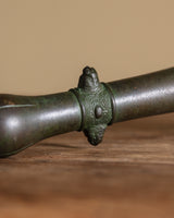 Bronze Crane-Neck Vase, Japan, Early 20th Century