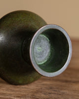 Bronze Crane-Neck Vase, Japan, Early 20th Century