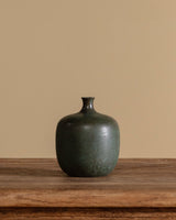 Cast Bronze Apple Bottle Vase, Japan, Early 20th Century
