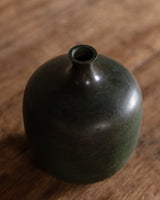 Cast Bronze Apple Bottle Vase, Japan, Early 20th Century
