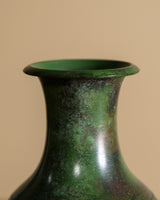 Meiji Bronze Gu-Form Vase, Japan, Meiji Era