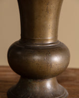 Large Bronze Trumpet Vase, Japan, Meiji Period
