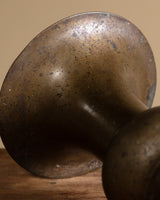 Large Bronze Trumpet Vase, Japan, Meiji Period