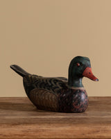Painted Wood Duck Decoy, Sweden, Early 20th Century