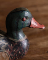 Painted Wood Duck Decoy, Sweden, Early 20th Century