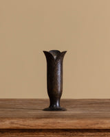 Bronze Tulip Vase by Takahashi Shigehiro III Teruo, Japan, 1950's