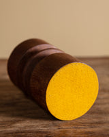 Turned Teak Taper / Pillar Holder, Scandinavia, 1960's