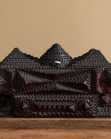 Large Double Layer Pyramid Tramp Art Box, USA, Late 19th Century