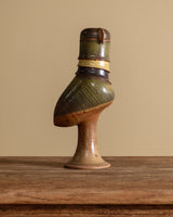 Large Sculptural Bird Studio Pottery Jar, USA, 1970's