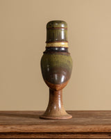 Large Sculptural Bird Studio Pottery Jar, USA, 1970's
