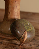 Large Sculptural Bird Studio Pottery Jar, USA, 1970's