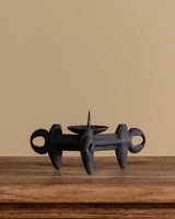 Brutalist Iron Tripod Candle Holder, Spain, 1960's