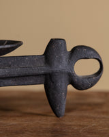 Brutalist Iron Tripod Candle Holder, Spain, 1960's