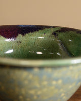 Studio Pottery Bowl and Spoon Rest, USA, 1970's