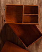 Handmade Wood Box with Rose Motif, USA, Early 20th Century