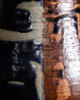 Signed Studio Pottery Vase w/ Eagle, USA, 1970's