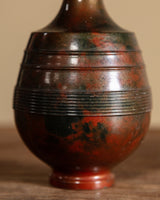 Patinated Bronze Vase, Japan, Early 20th Century