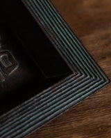 Square Cast Iron Tray, Japan, Mid-20th Century