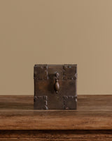 Brass Puzzle Box, Morocco, Mid-20th Century