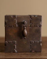 Brass Puzzle Box, Morocco, Mid-20th Century