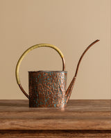 Hammered Copper Watering Can, Europe, Mid-20th Century
