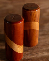 Wooden Salt and Pepper Shakers, USA, Mid-20th Century