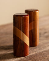 Wooden Salt and Pepper Shakers, USA, Mid-20th Century