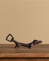 Dachshund Cast Iron Bottle Opener, USA, Mid-20th Century