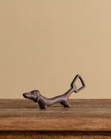Dachshund Cast Iron Bottle Opener, USA, Mid-20th Century