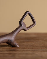 Dachshund Cast Iron Bottle Opener, USA, Mid-20th Century
