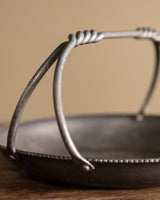 Buenilum Hammered Aluminum Tray, USA, 1950's