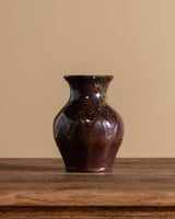 Studio Pottery Line Texture Vase, USA, 1970's