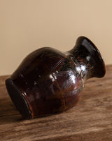 Studio Pottery Line Texture Vase, USA, 1970's